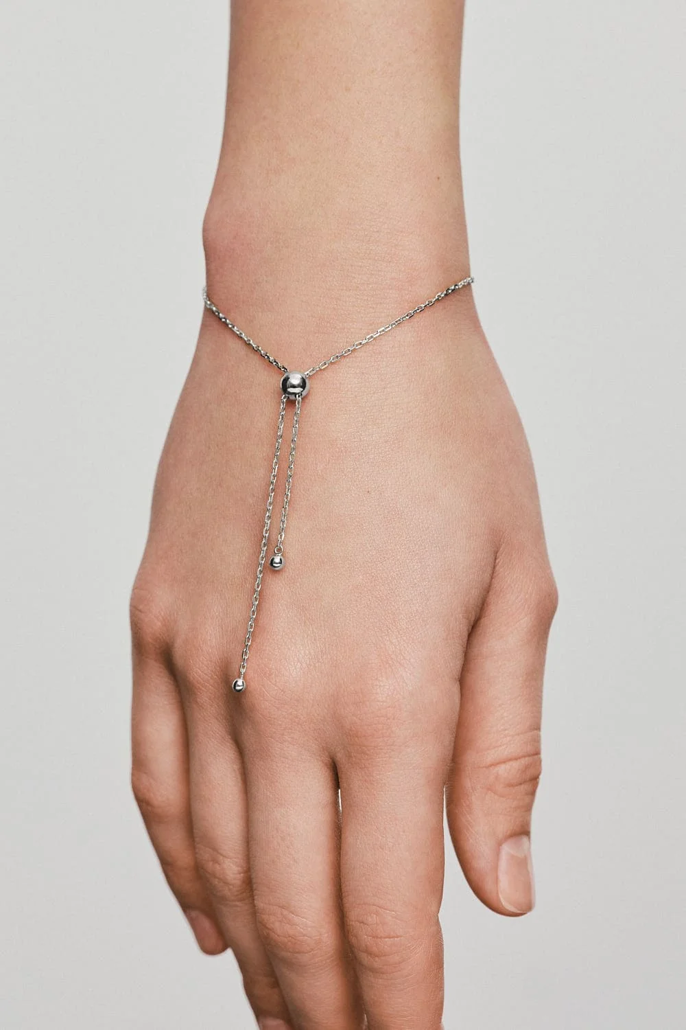 Bracelets Orbs Transformer Bracelet, white gold for everyday elegance