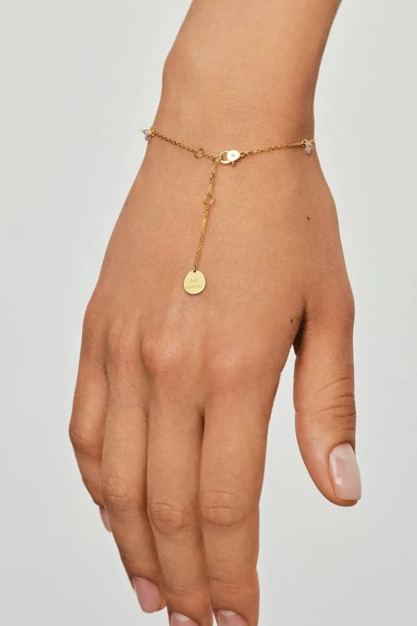 Bracelets Gem Bracelet, yellow gold for everyday elegance