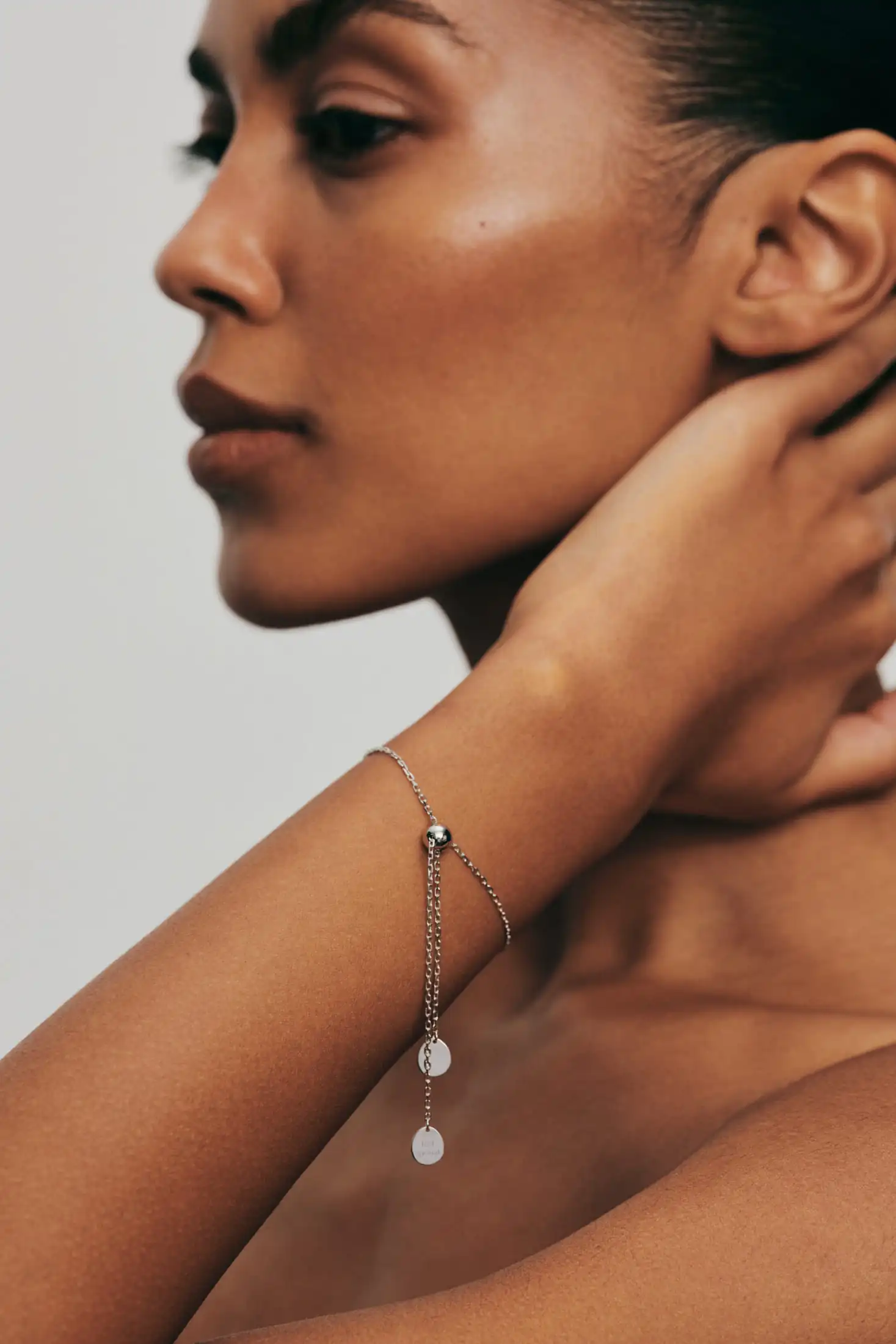 Bracelets Flat Transformer Bracelet, white gold with high-end craftsmanship from Guzema