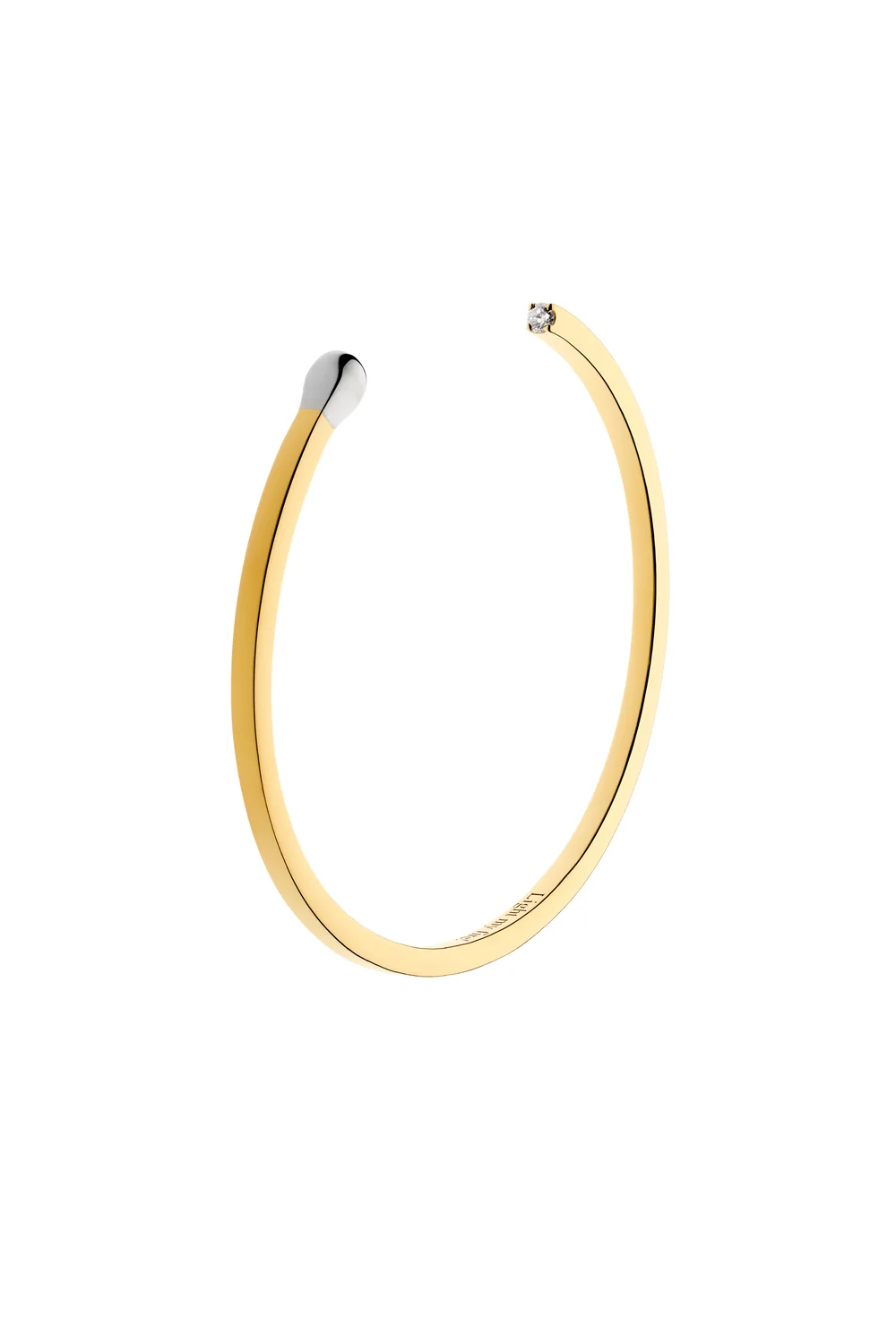 Bracelets Match Bracelet, diamond, yellow gold with modern elegance