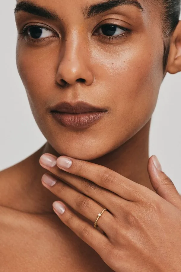 Rings Diamond Spotlight Ring, yellow gold with luxury craftsmanship from Guzema
