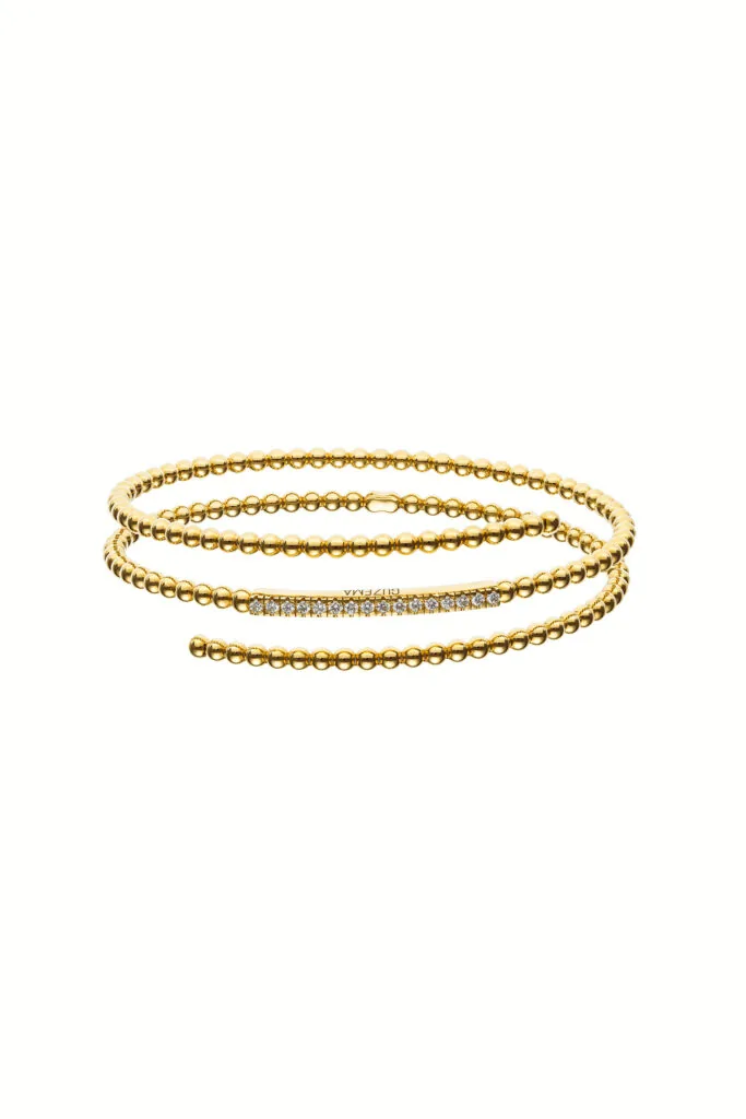 Triple Spiral Bracelet