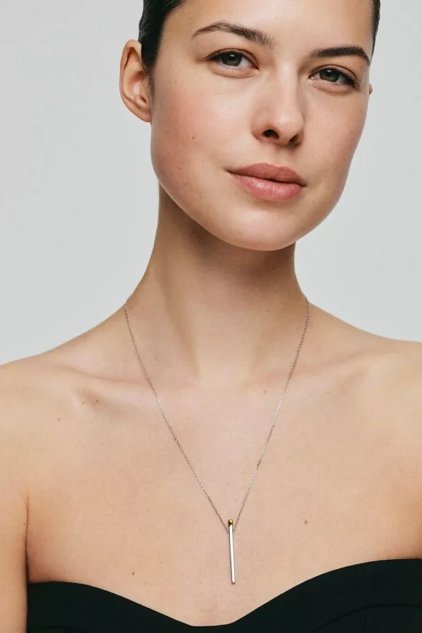 Custom Necklaces Match Necklace, white gold for a luxurious style