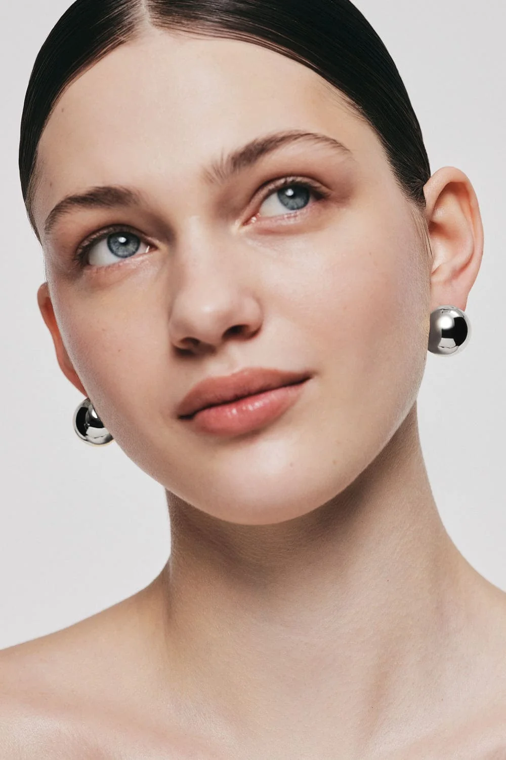 Earrings Bold Orbs Earrings, white gold for stylish and elegant looks