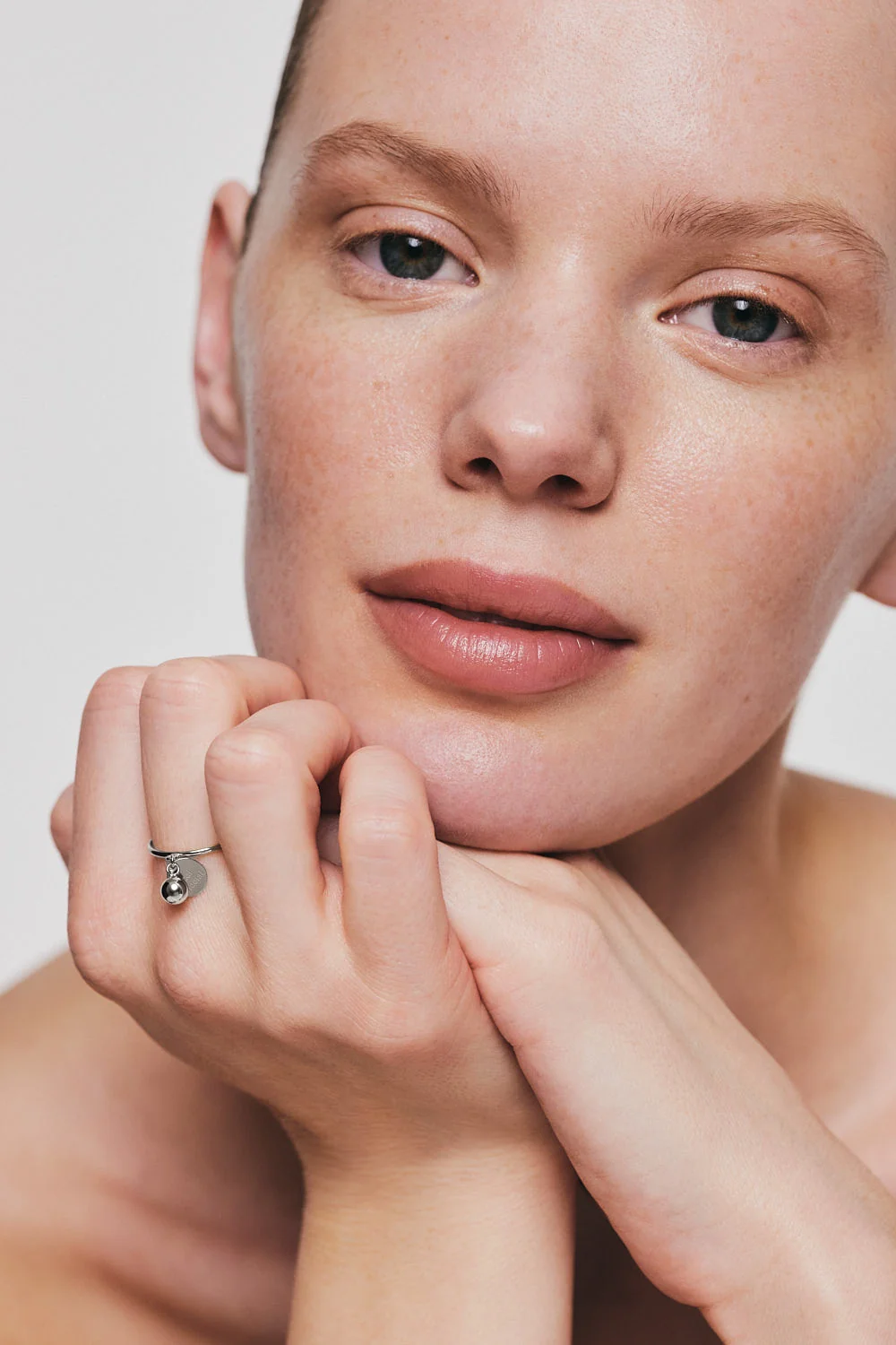 Rings Duo Ring, white gold with modern design available now