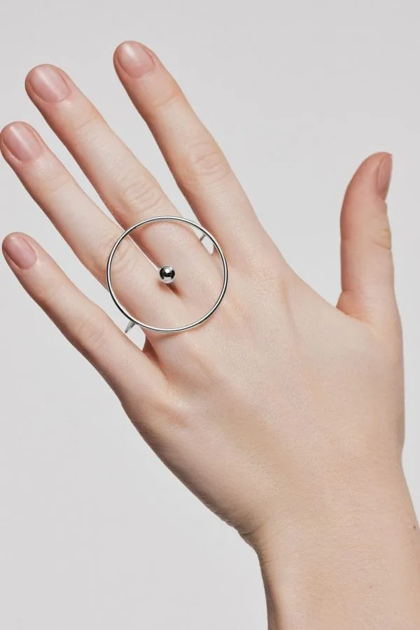 Rings Planet Ring, white gold with modern design available now