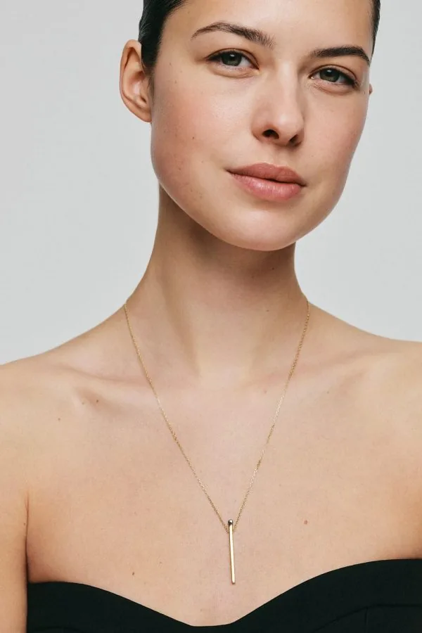Custom Necklaces Match Necklace, yellow  gold for a luxurious style