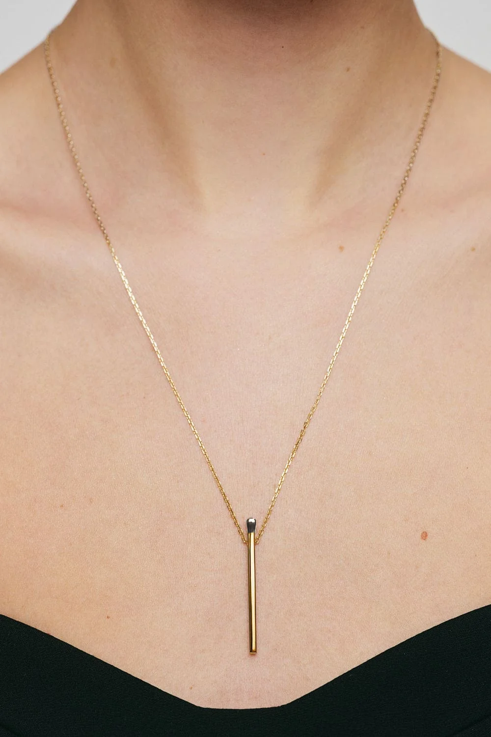 Exclusive Necklaces Match Necklace, yellow  gold from Guzema