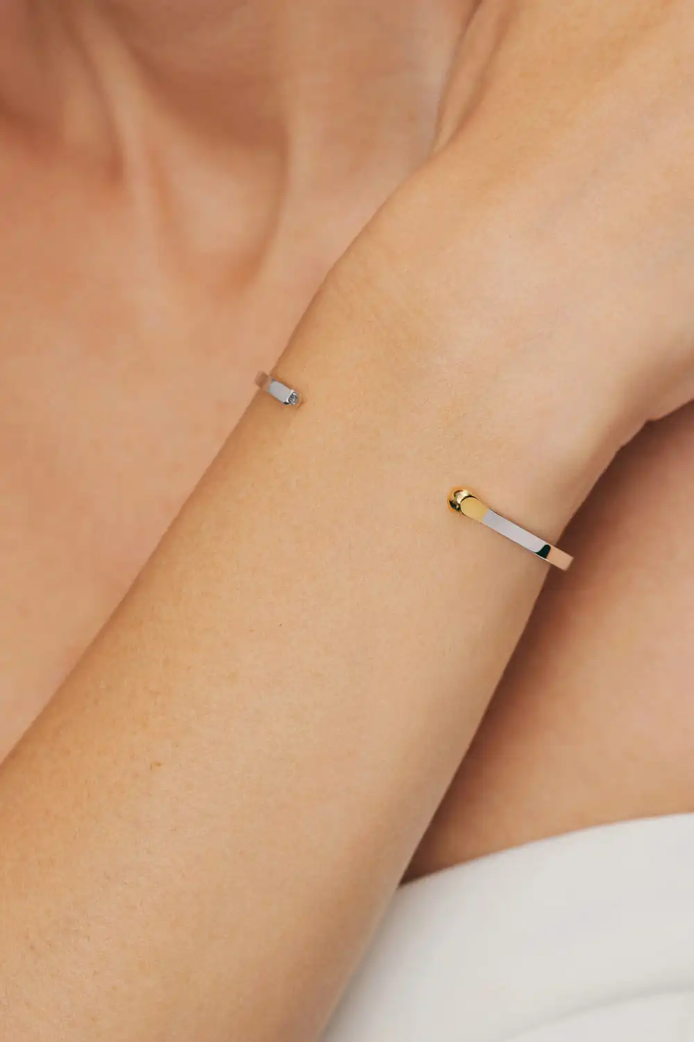 Bracelets Match Bracelet, diamond, white gold with high-end craftsmanship from Guzema