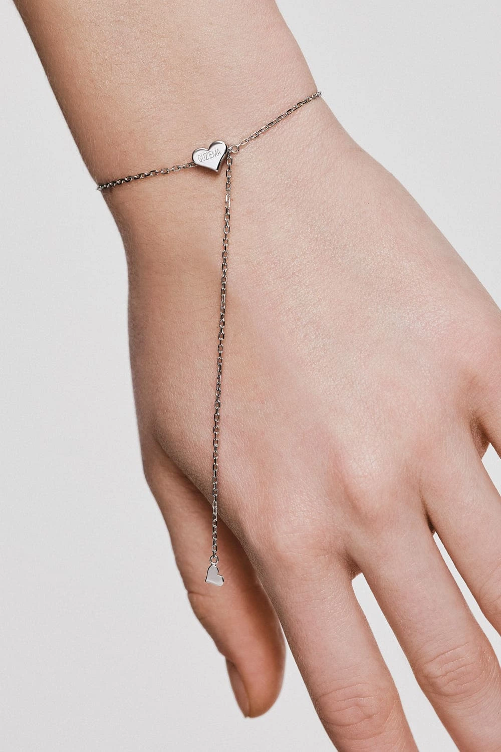 Bracelets Heart Transformer Bracelet, white gold for everyday elegance