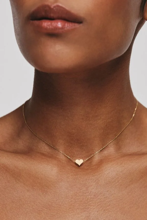 Exclusive Necklaces Heart Necklace, yellow gold from Guzema