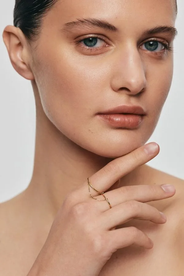 Rings Duo Band Ring, yellow gold available online with expert craftsmanship
