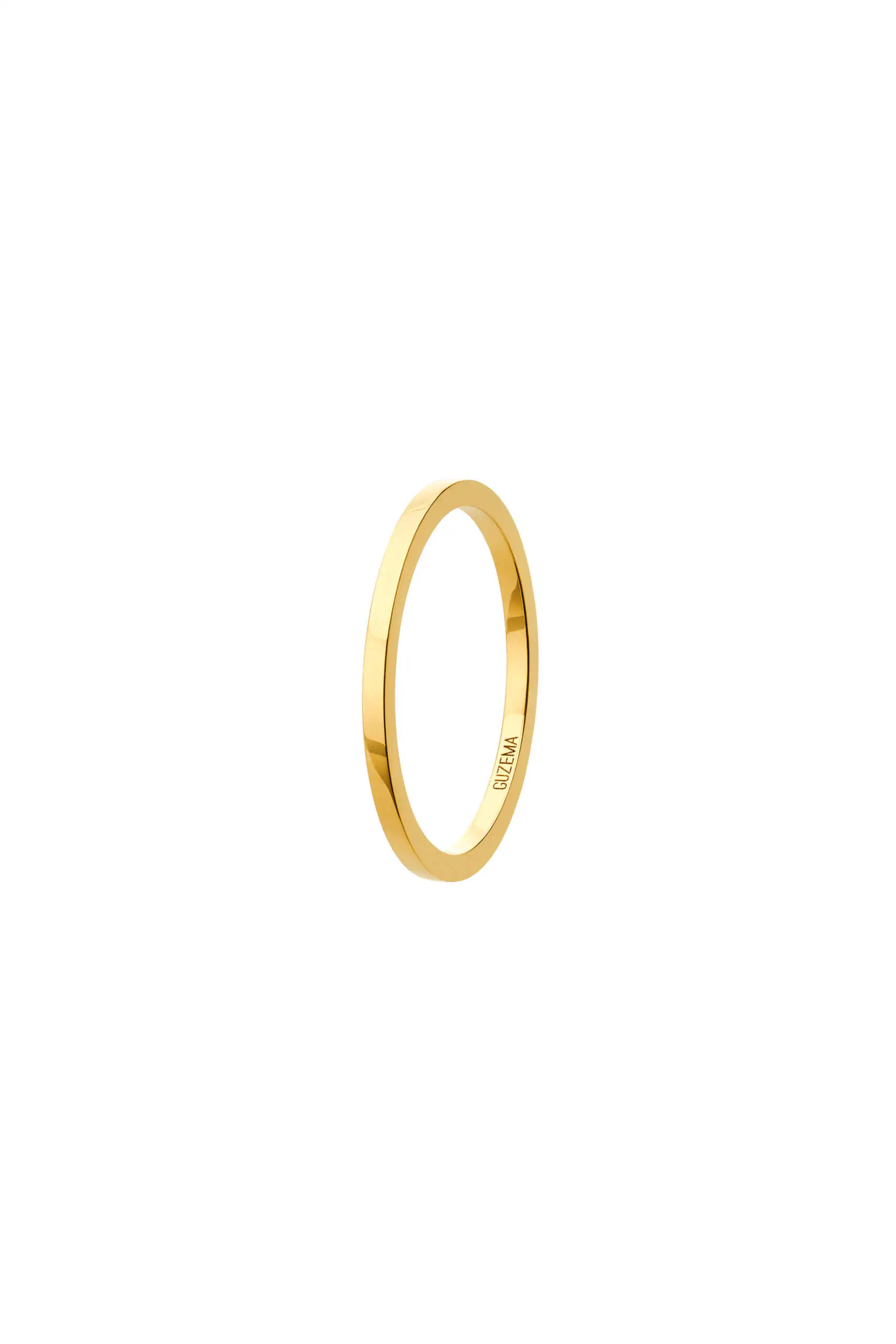 Rings True Wedding Ring, yellow gold with modern design available now