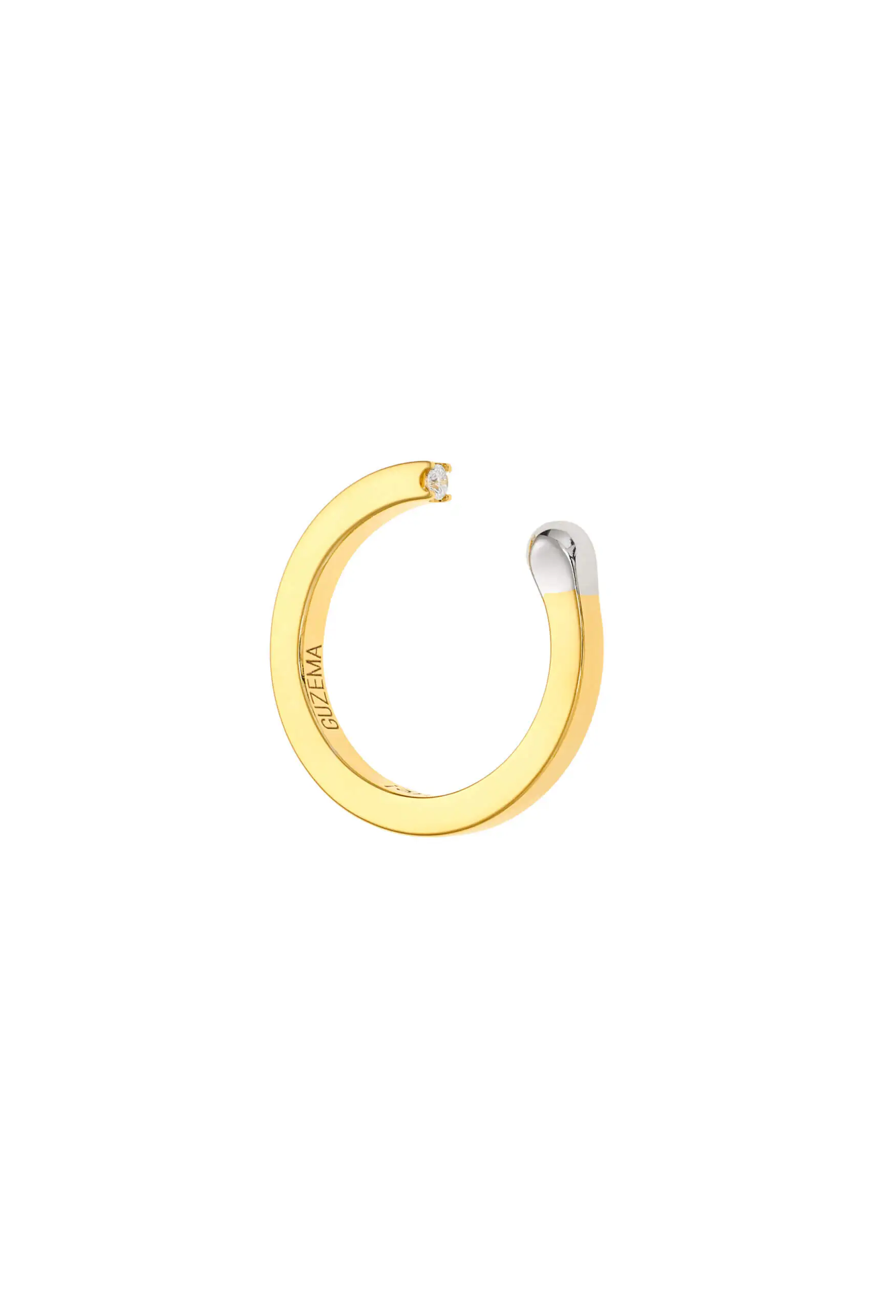 Match Ring, diamond, yellow gold