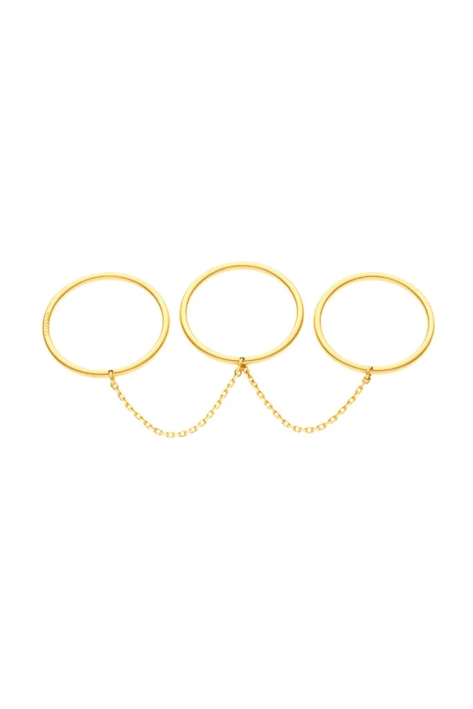 Trio Band Ring
