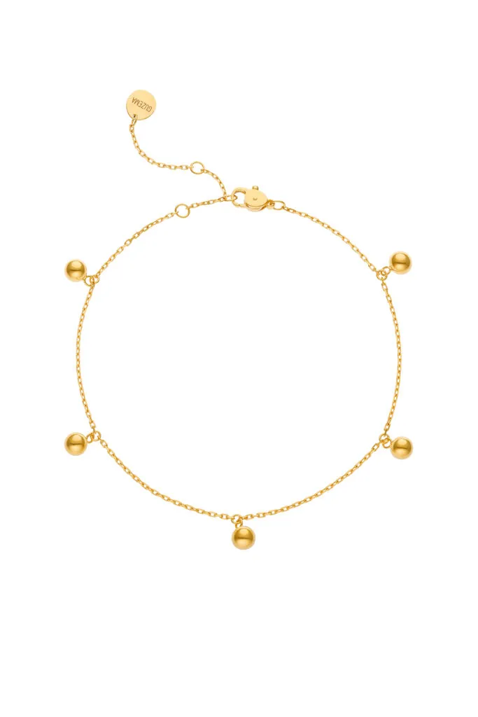 Quintet Anklet