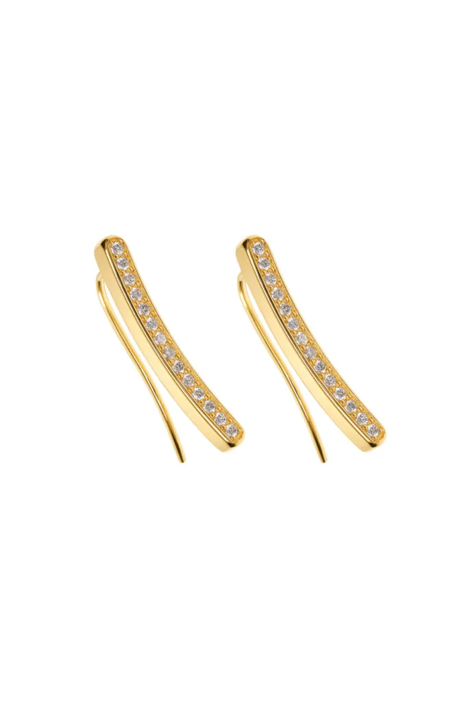 Bold Arc Earrings
