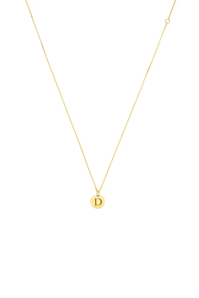 Necklace with Initial