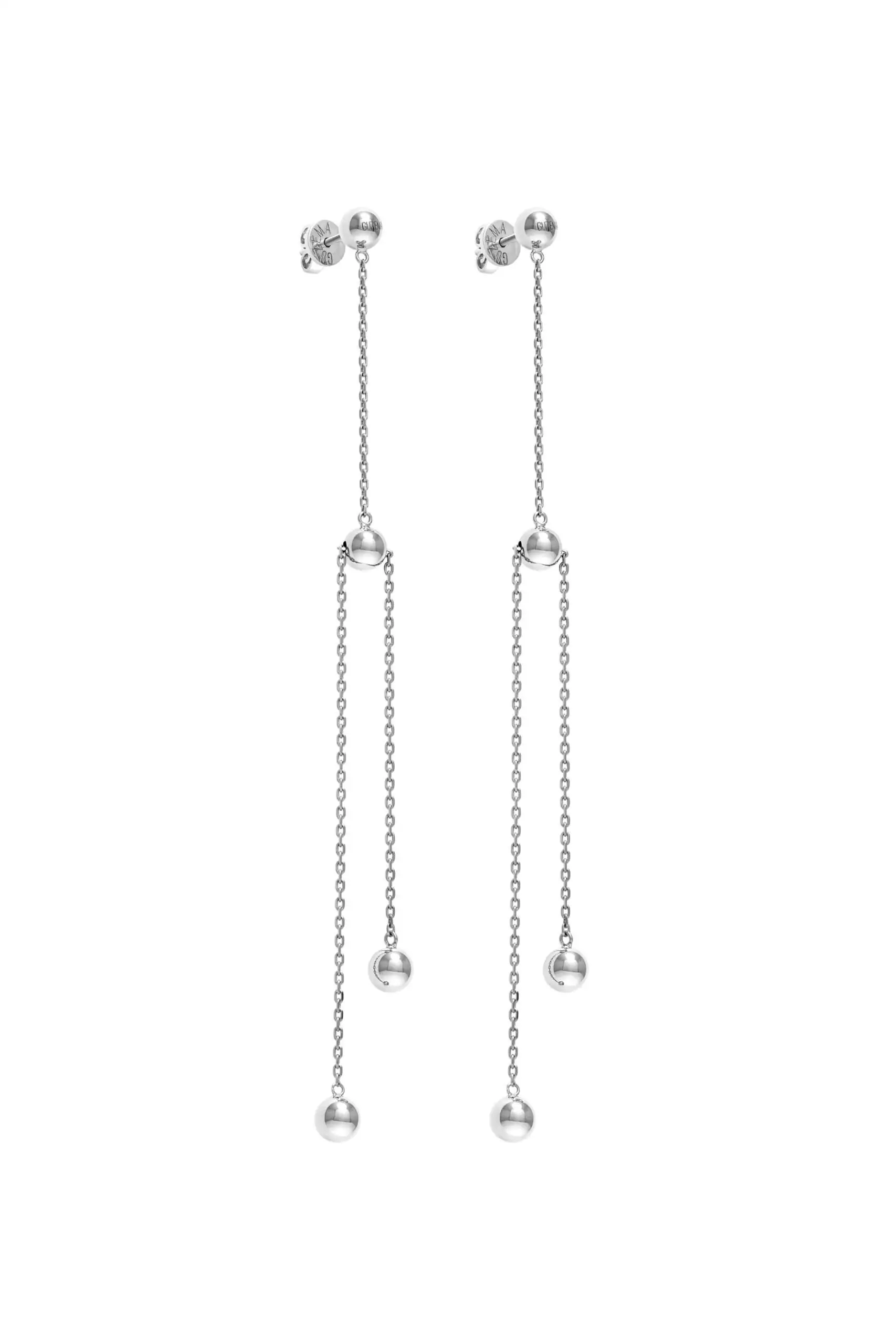 Earrings Orbs Transformer Earrings, white gold for stylish and elegant looks