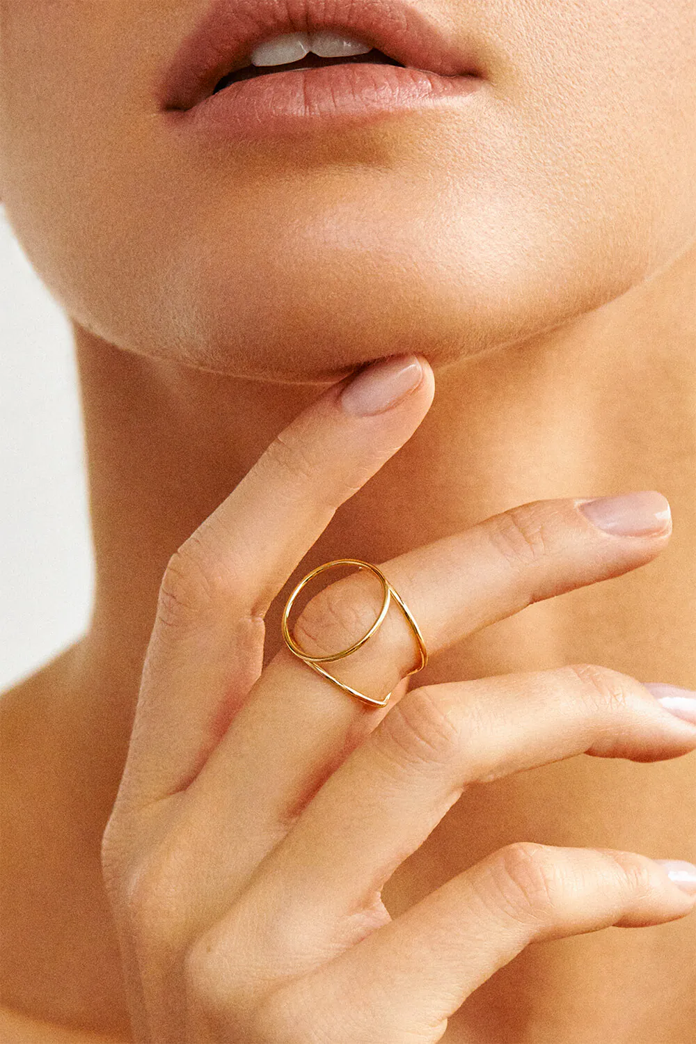 Rings Circle Ring, yellow gold with modern design available now