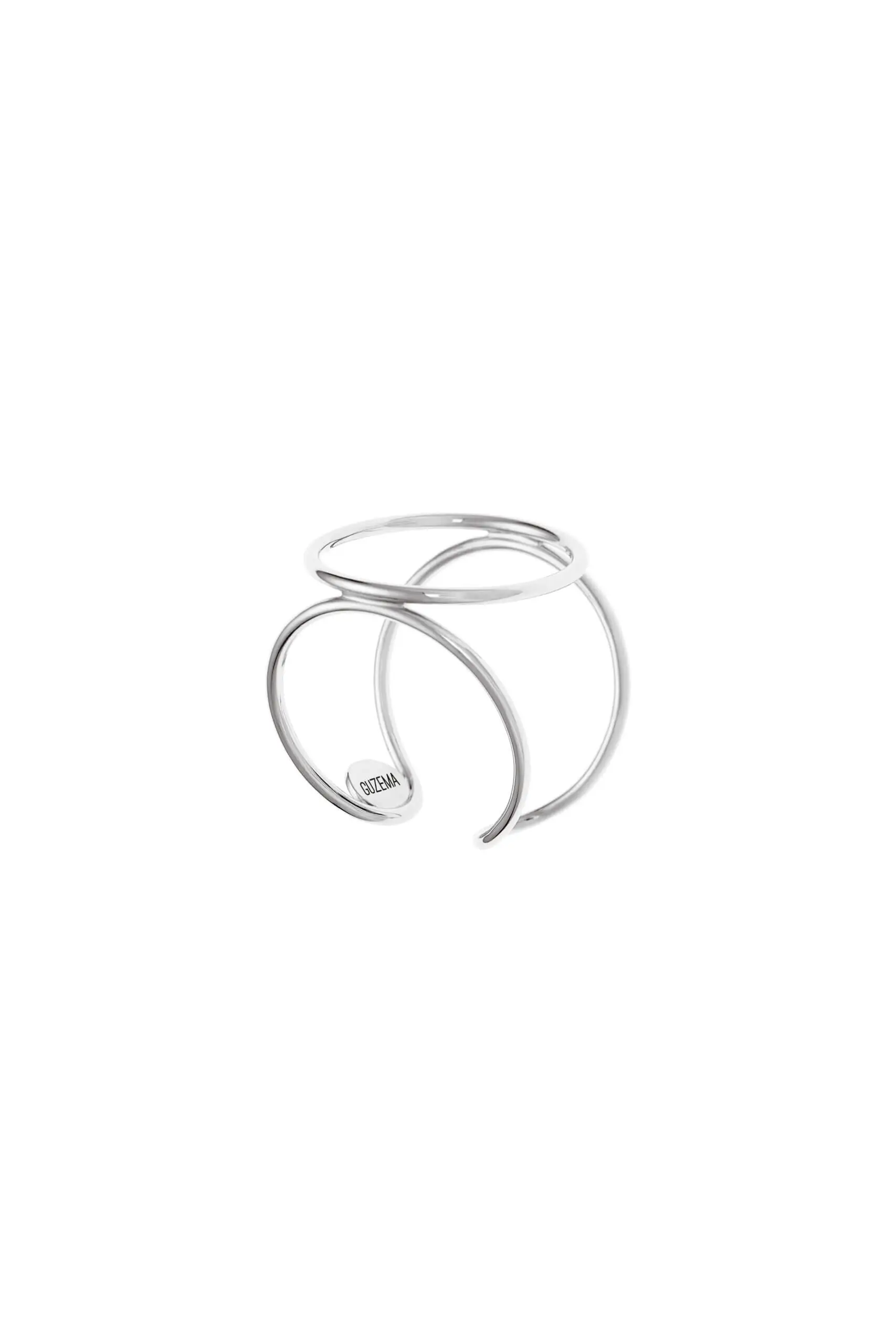 Rings Circle Ring, white gold with modern design available now