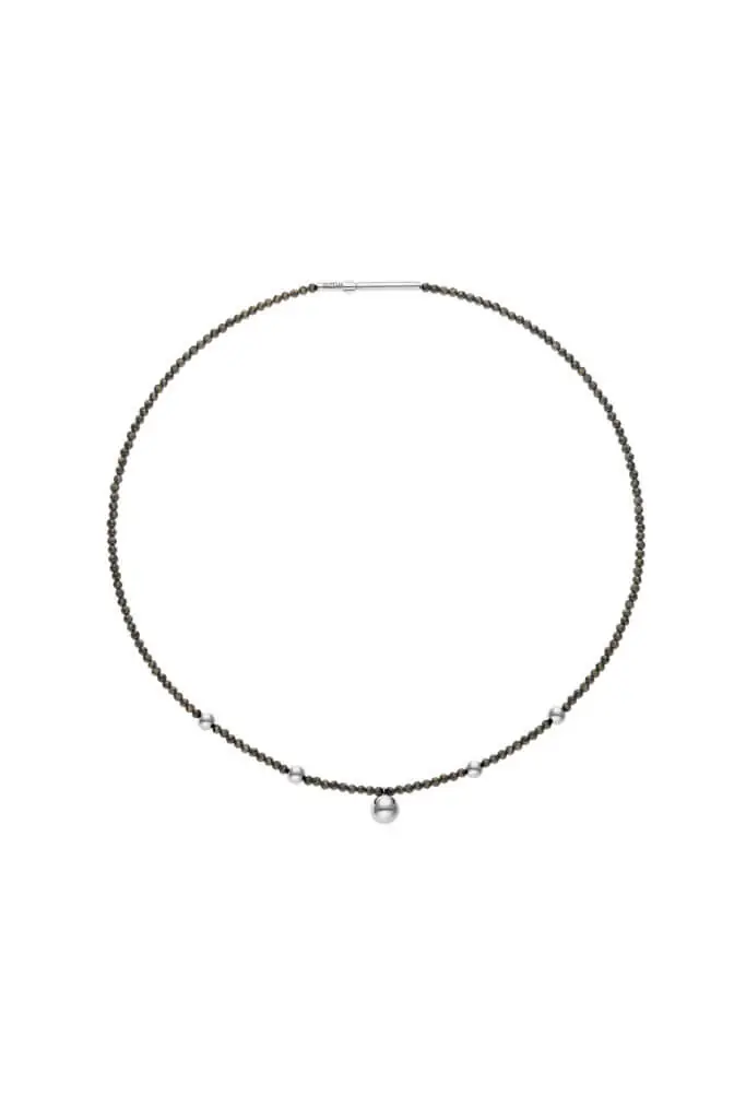 Mini Orb Accent Gems Necklace