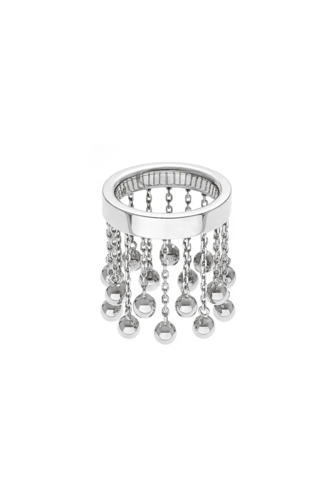Orbs Chainfall Ring
