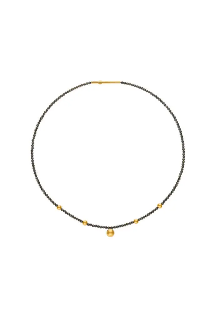 Mini Orb Accent Gems Necklace