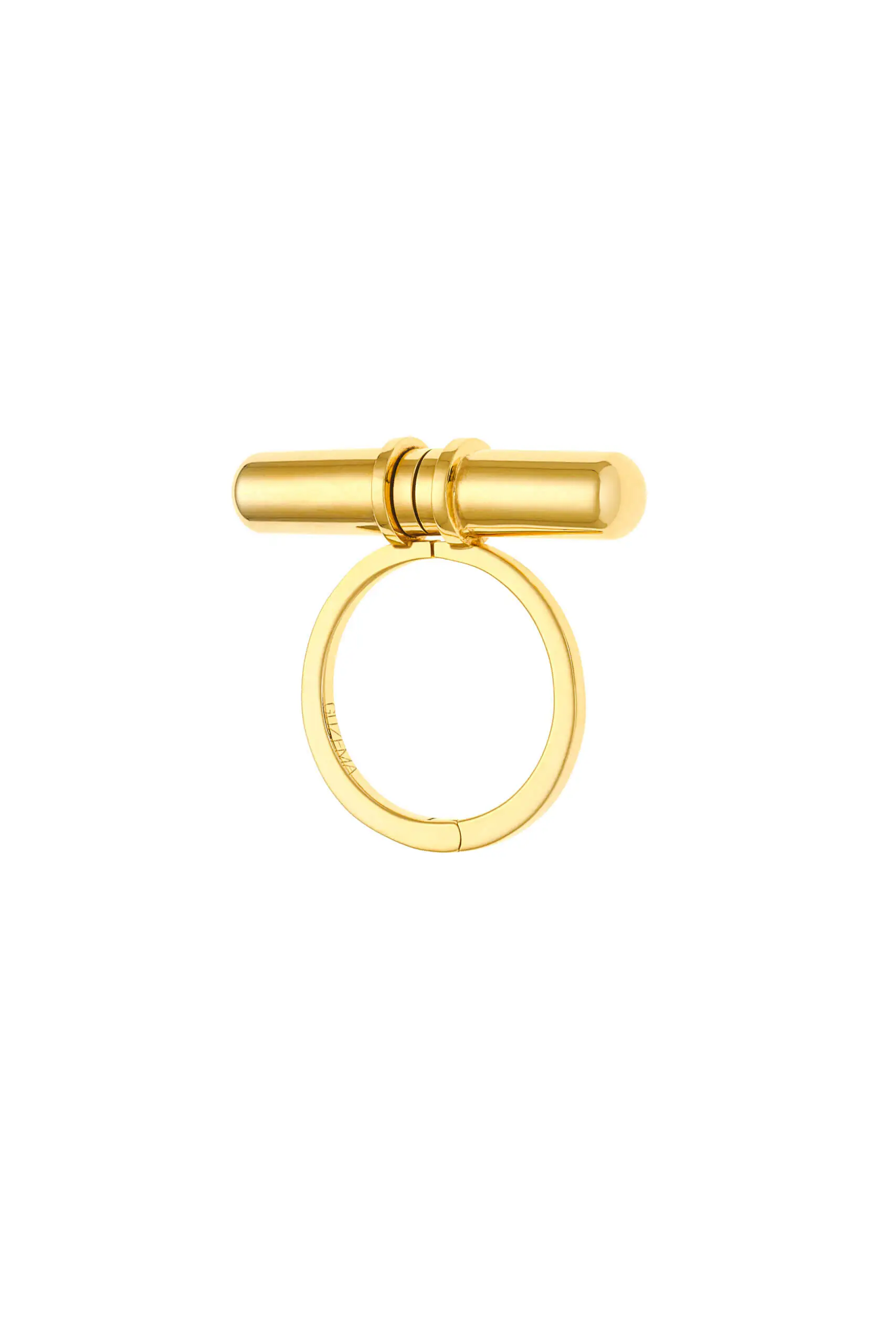 Rings Capsule Ring, yellow gold with luxury craftsmanship from Guzema