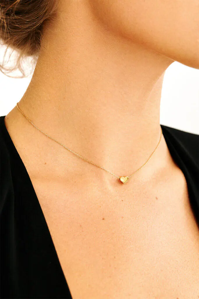 Exclusive Necklaces Heart Necklace, yellow gold from Guzema