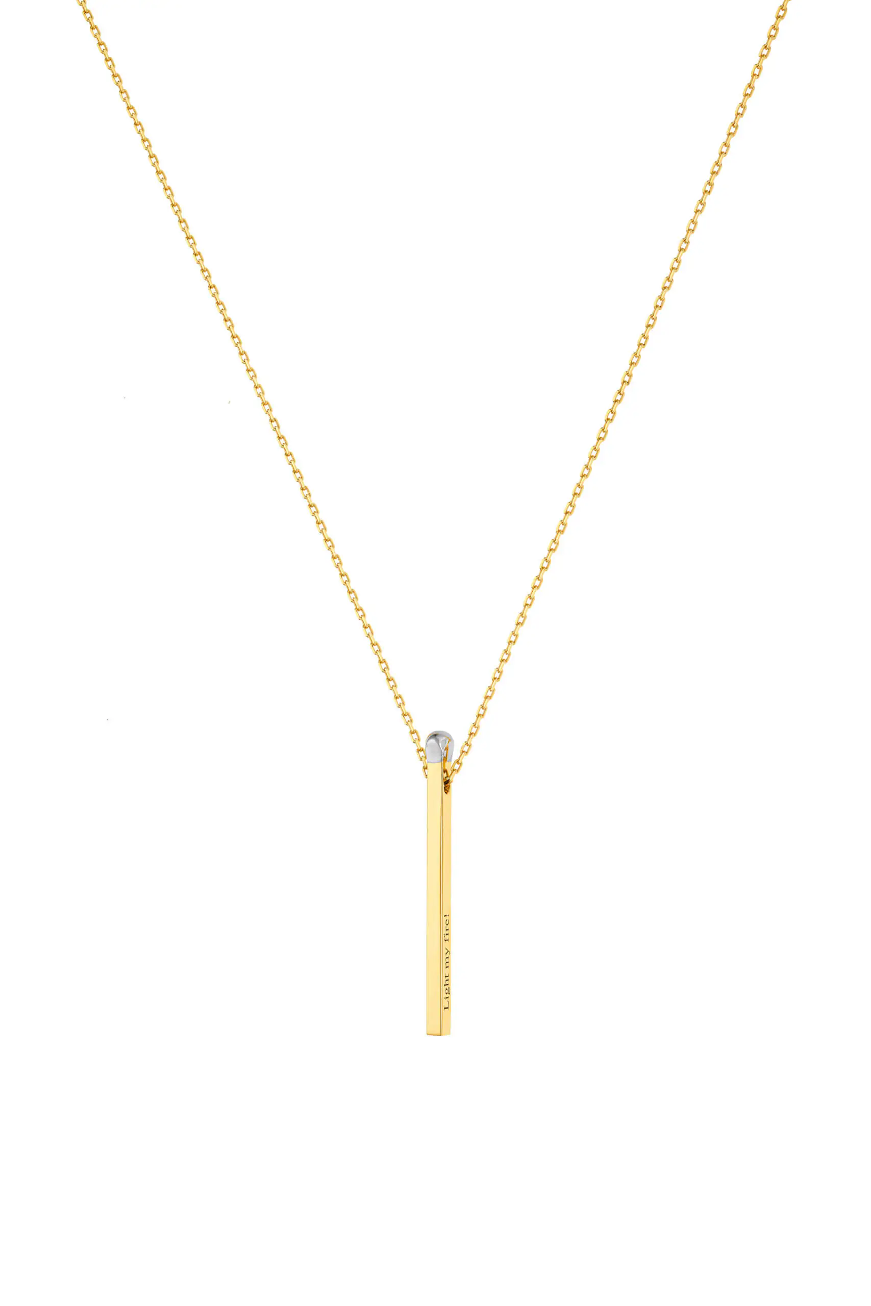 Necklaces Match Necklace, yellow  gold with fast delivery from Guzema