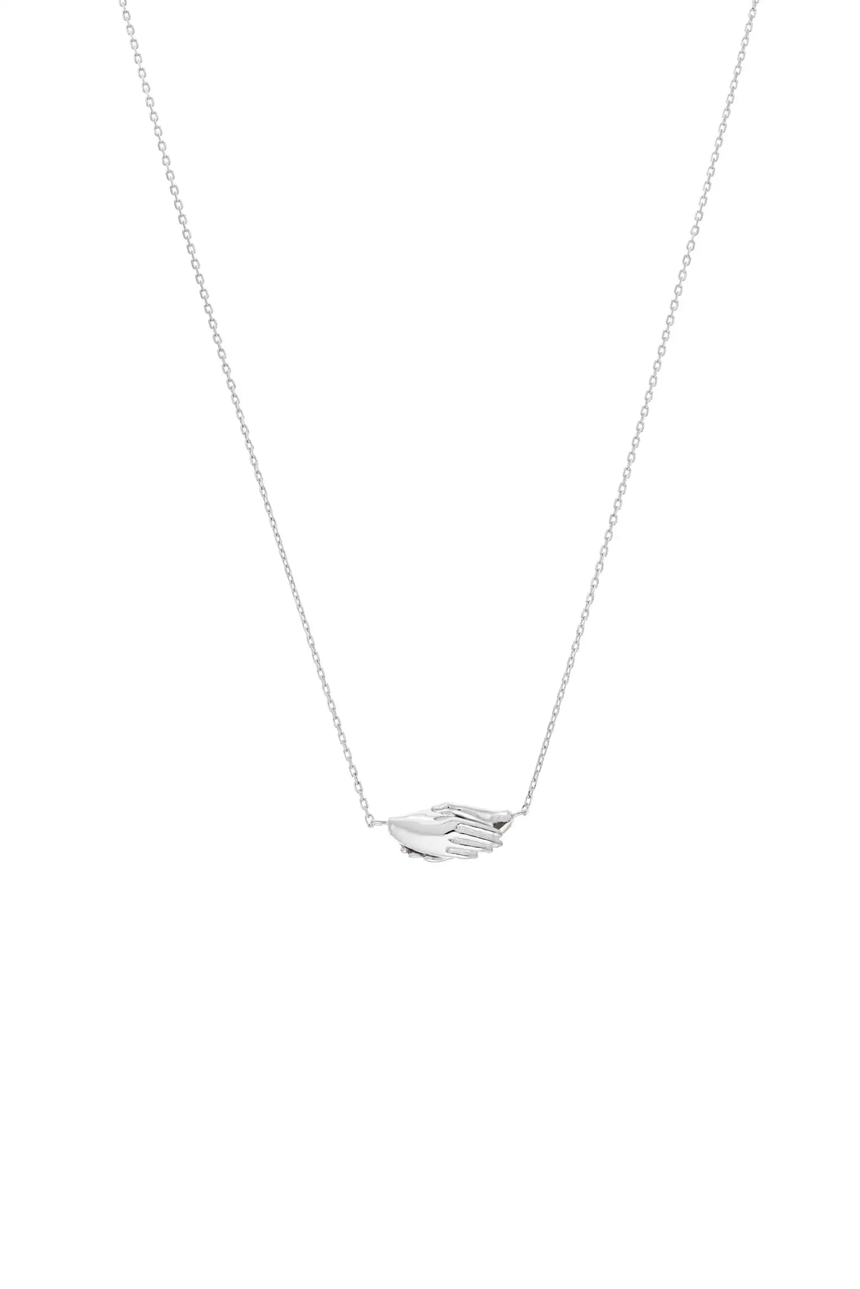 Necklaces Mini Inspirement Chain, white gold with fast delivery from Guzema