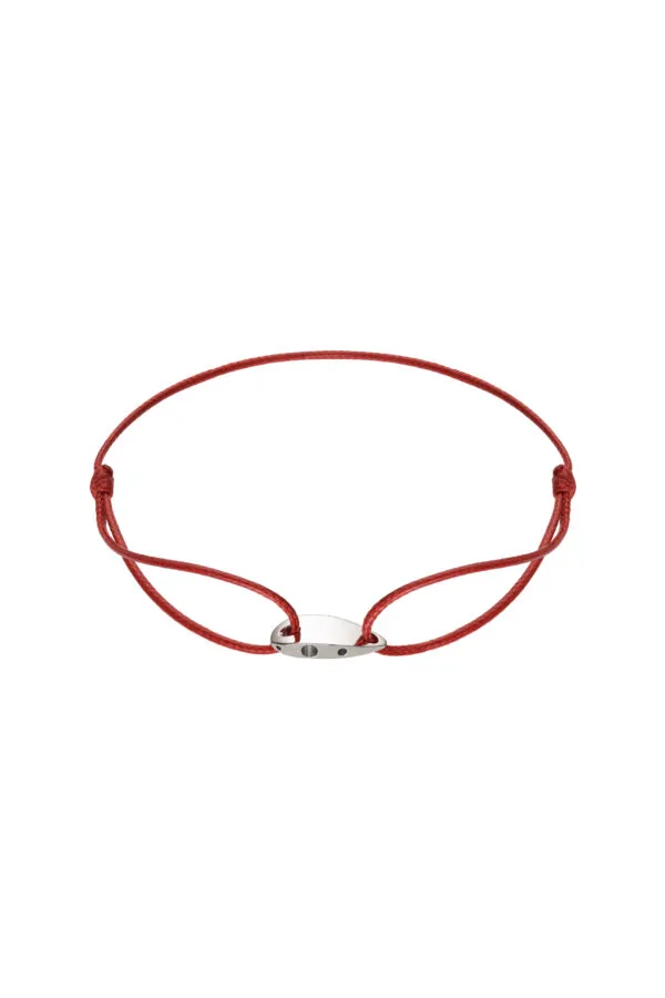 Bracelets Vi Levare Cord Bracelet, white gold for everyday elegance