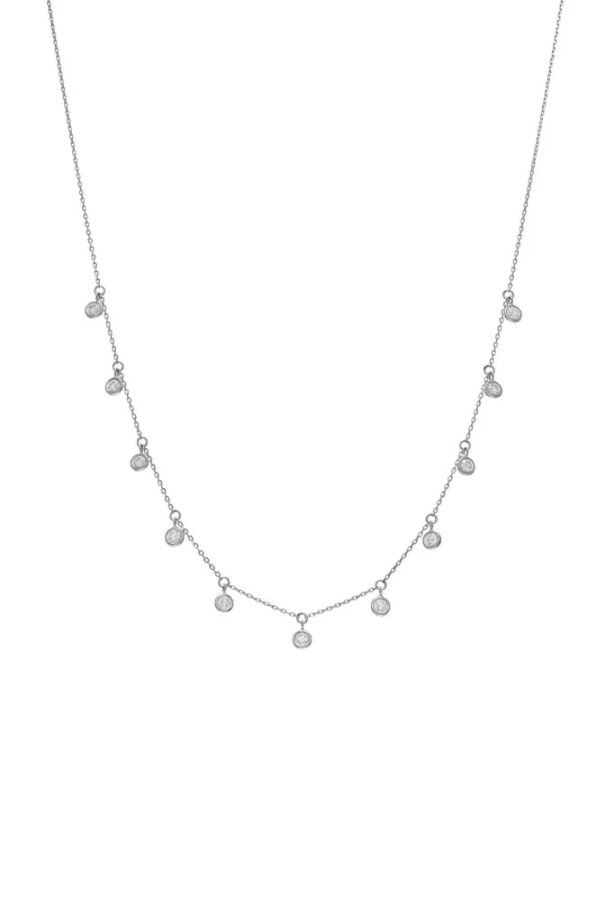 Multi Diamonds Necklace
