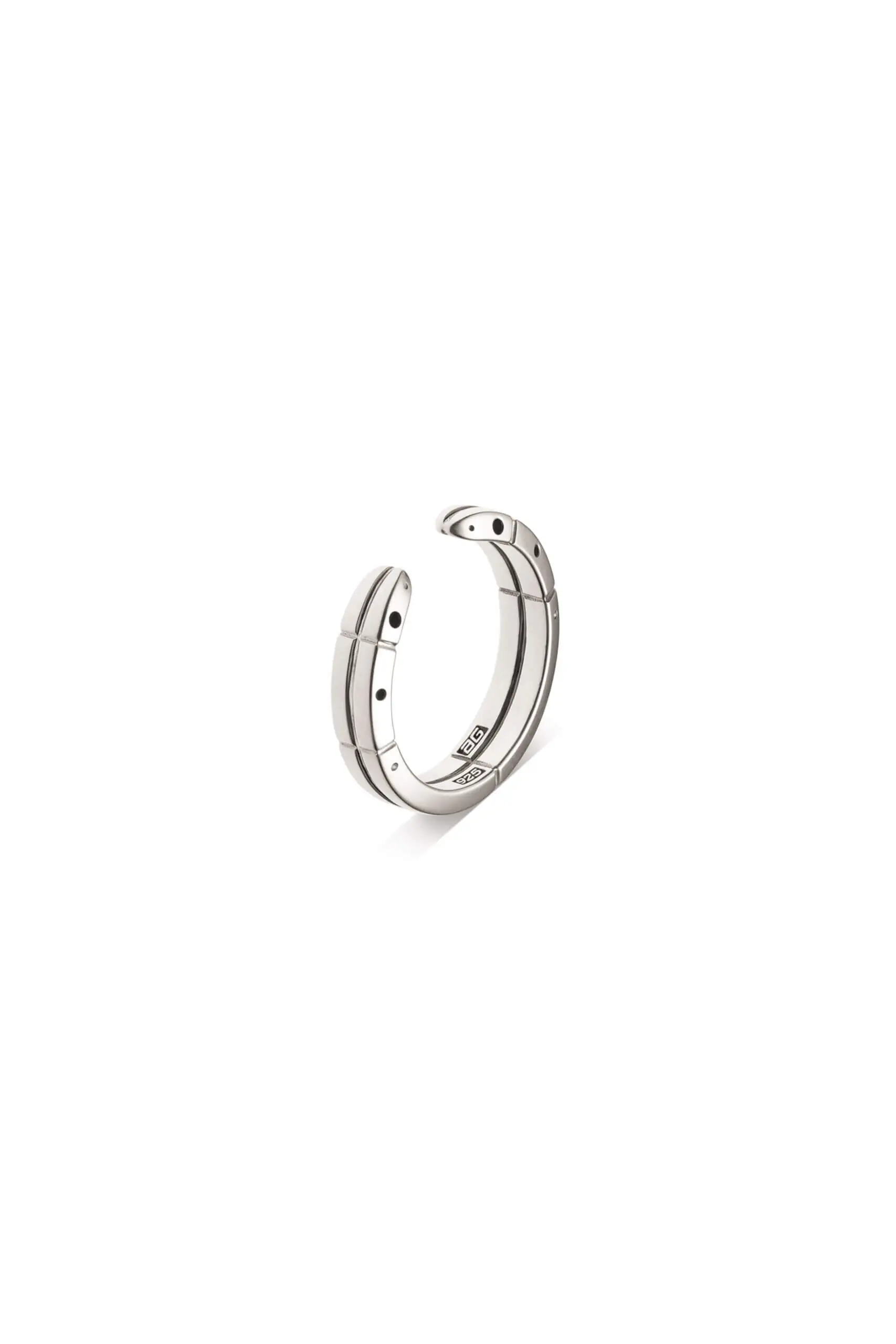 Vi Levare Cuff Ring, silver