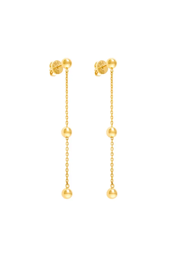 Trio Chain Transformer Earrings