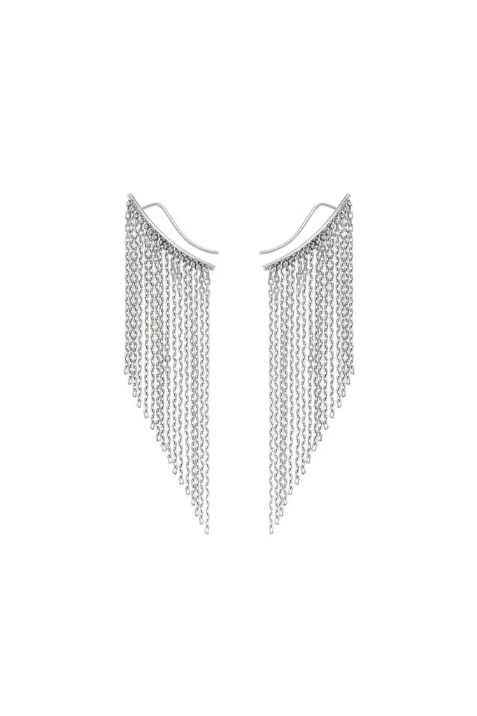 Mid Chainfall Earrings