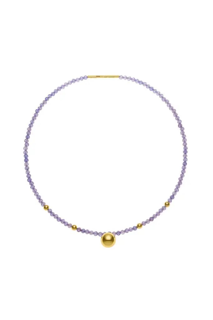 Orb Accent Gems Necklace