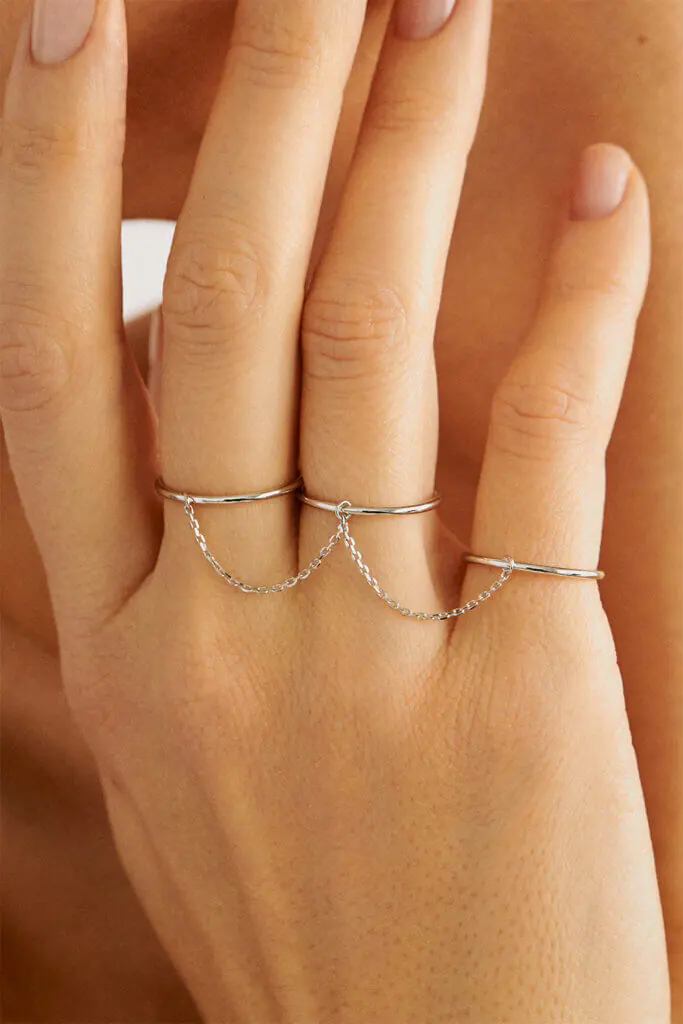 Rings Trio Band Ring, white gold available online with expert craftsmanship