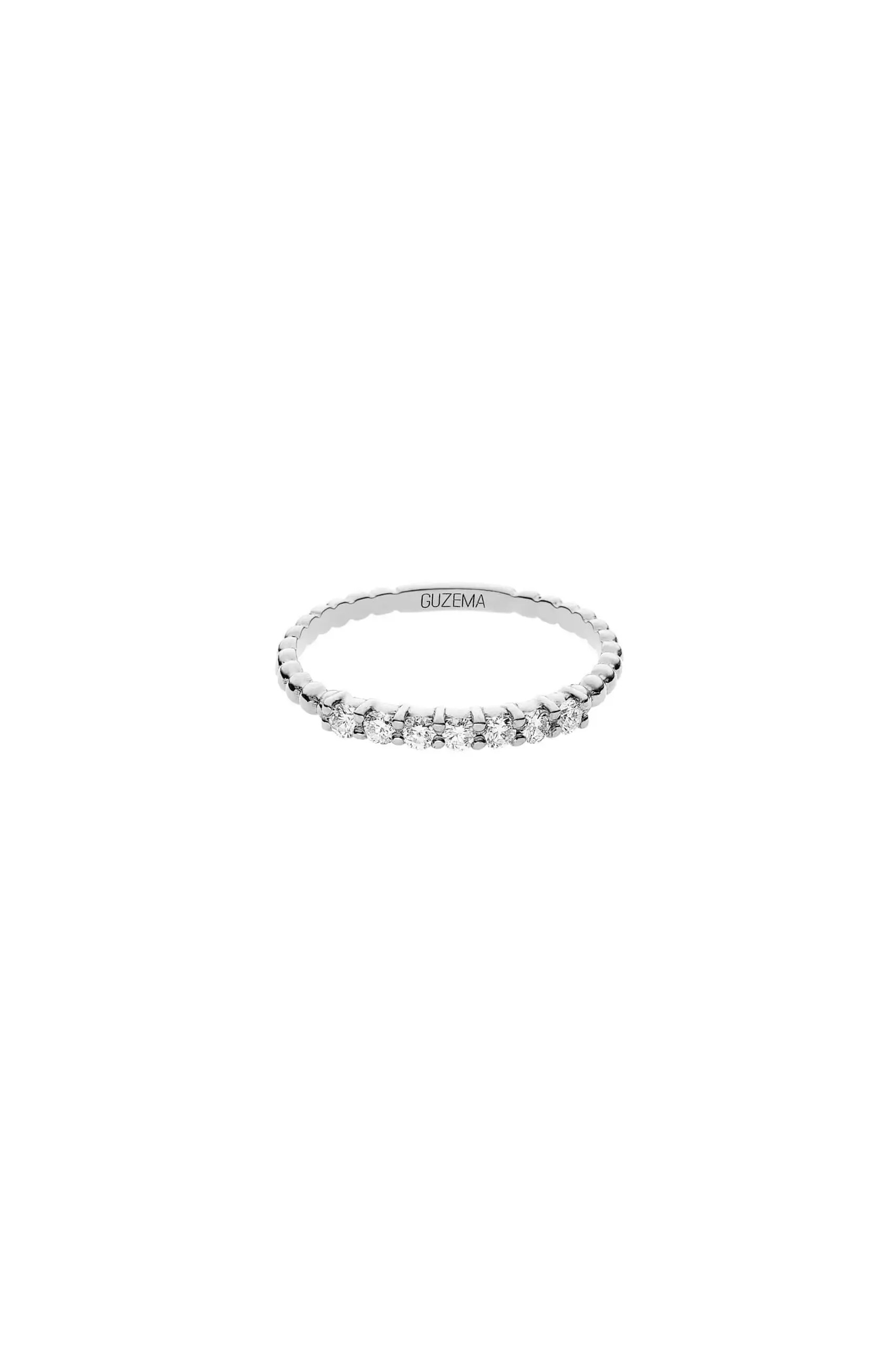 Multi Diamond Orb Ring, white gold