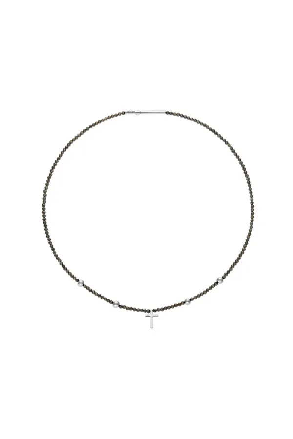 Exclusive Necklaces Cross Accent Gems Necklace, white gold from Guzema