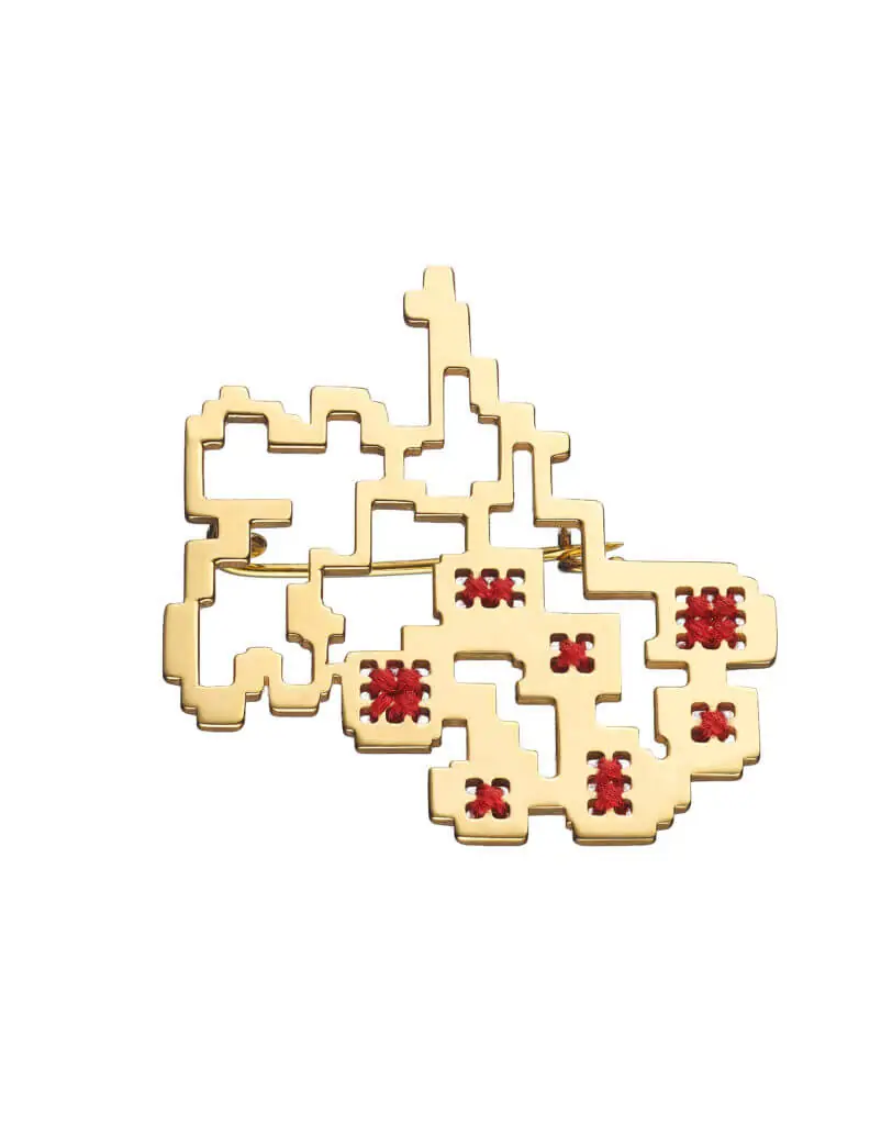 Kalyna Brooch