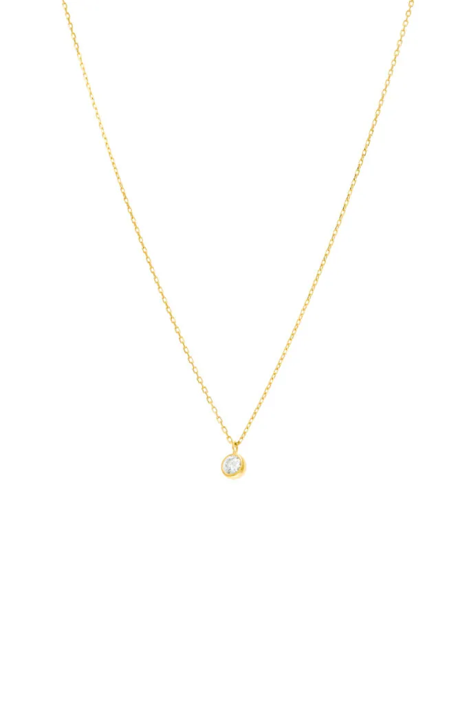 Diamond Drop Necklace
