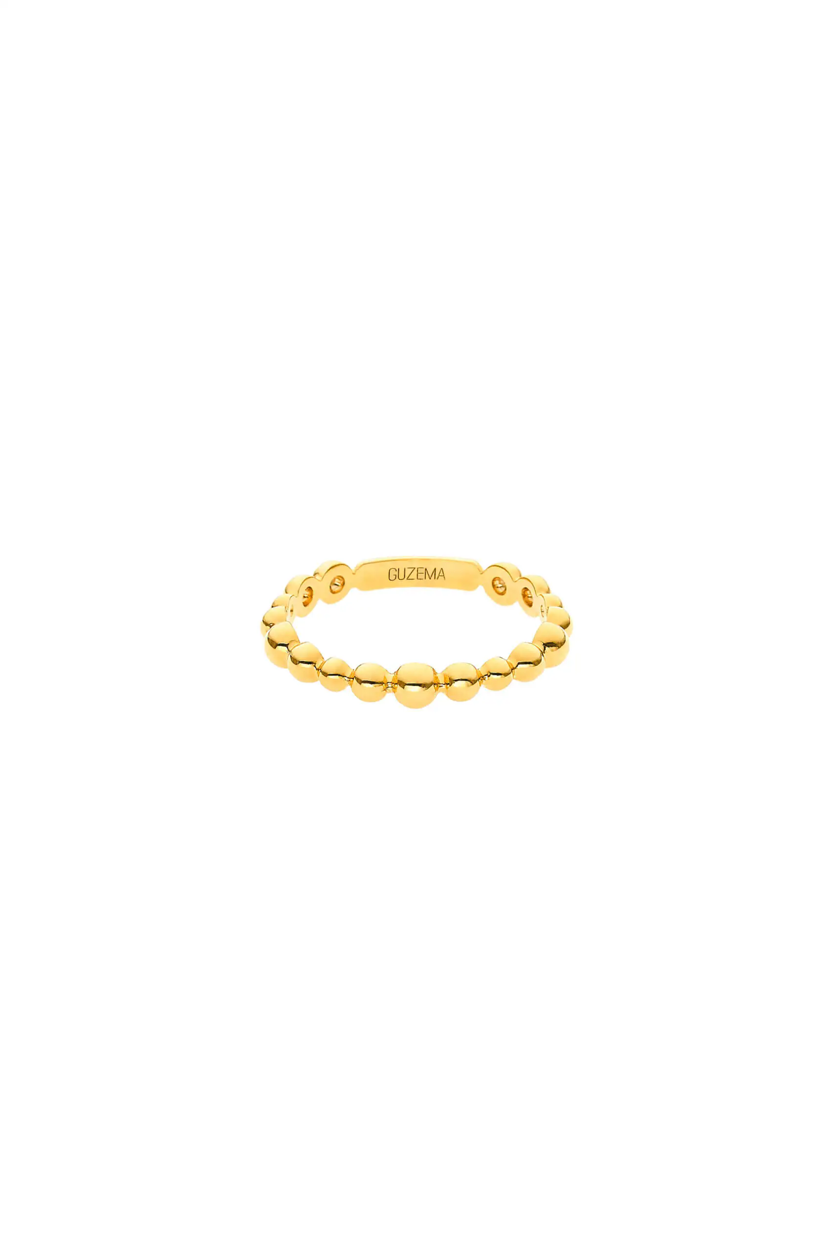 Rings Beads Ring, yellow gold with modern design available now