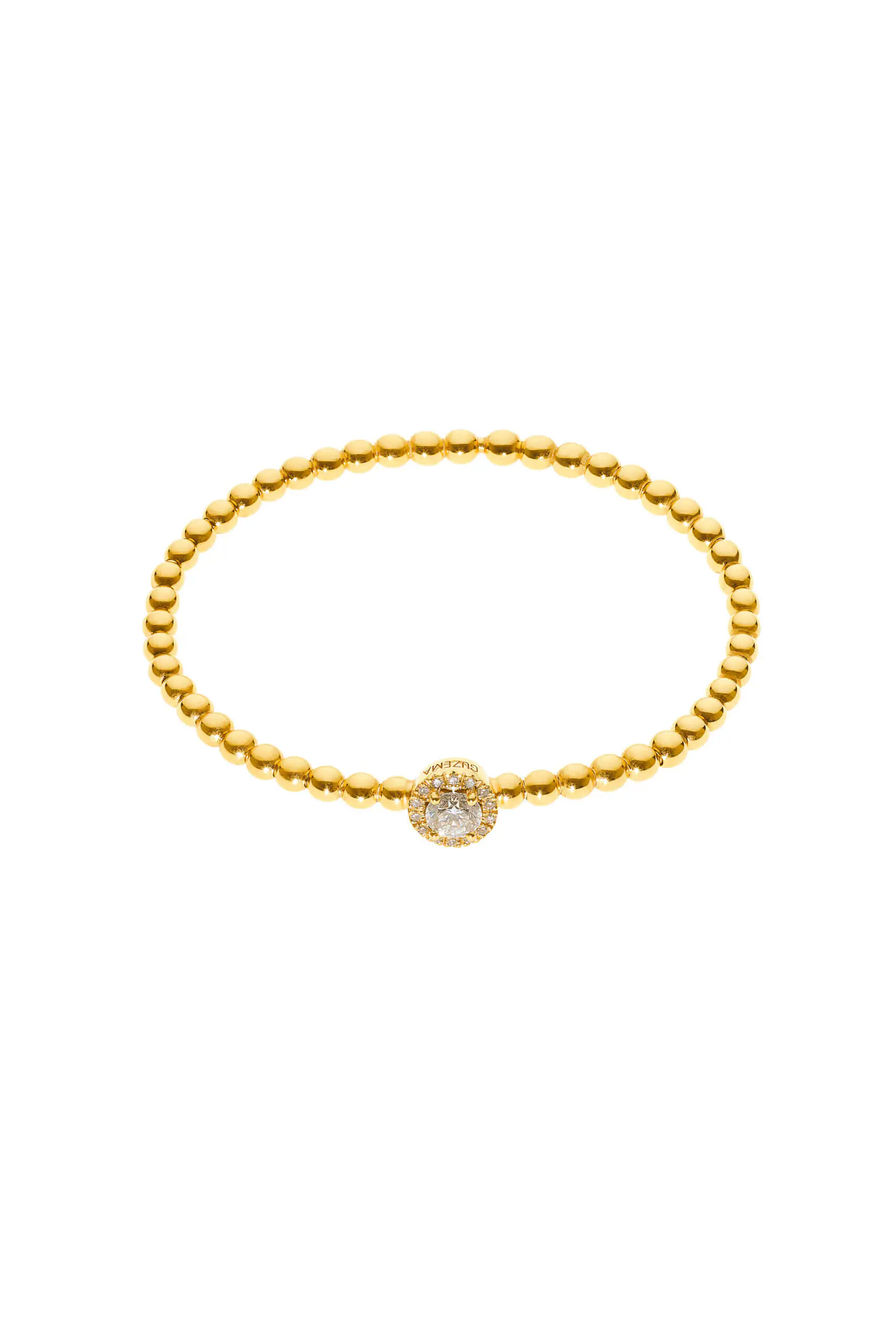 Bracelets Flexi-Bracelet, diamonds, yellow gold for everyday elegance