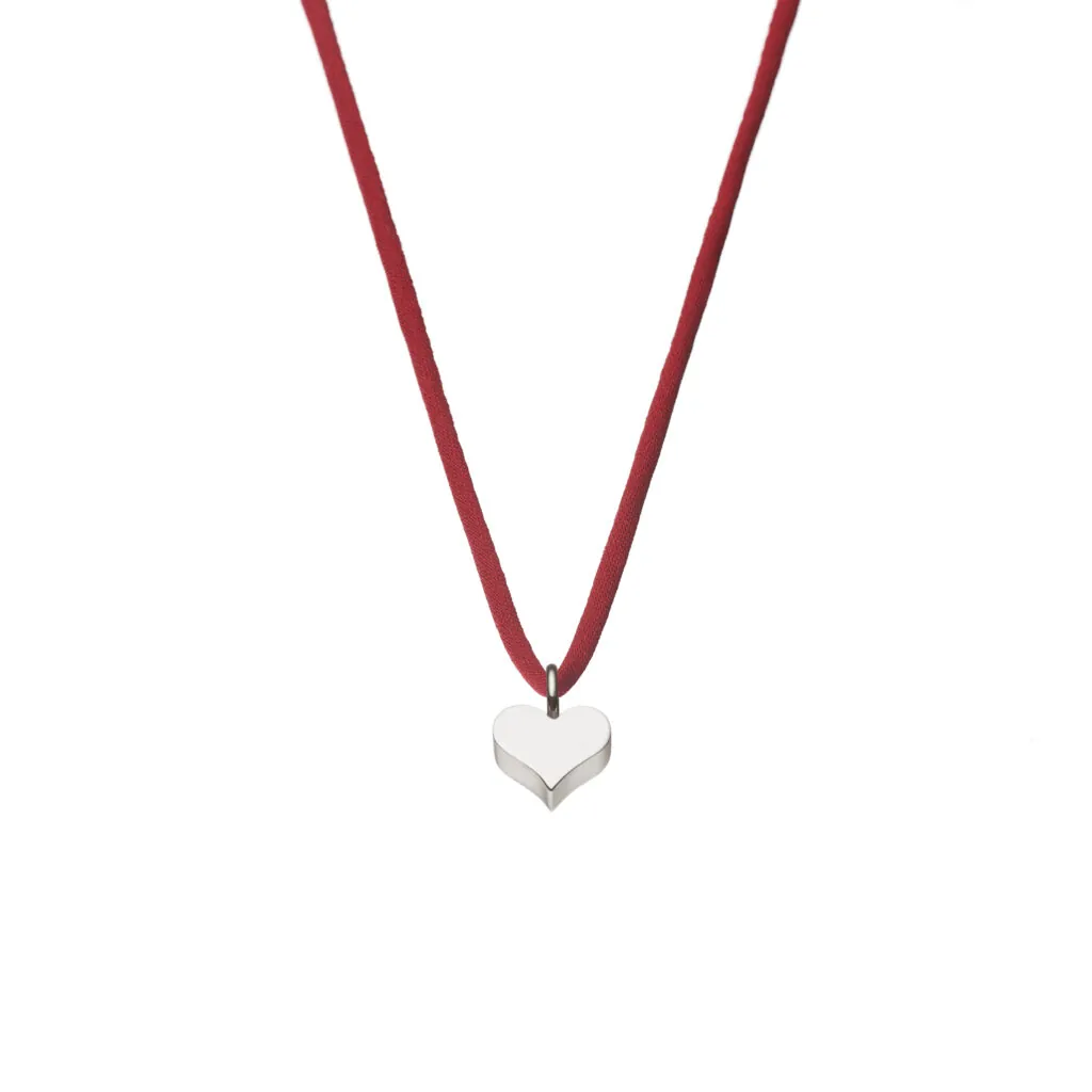Puffed Heart Pendant