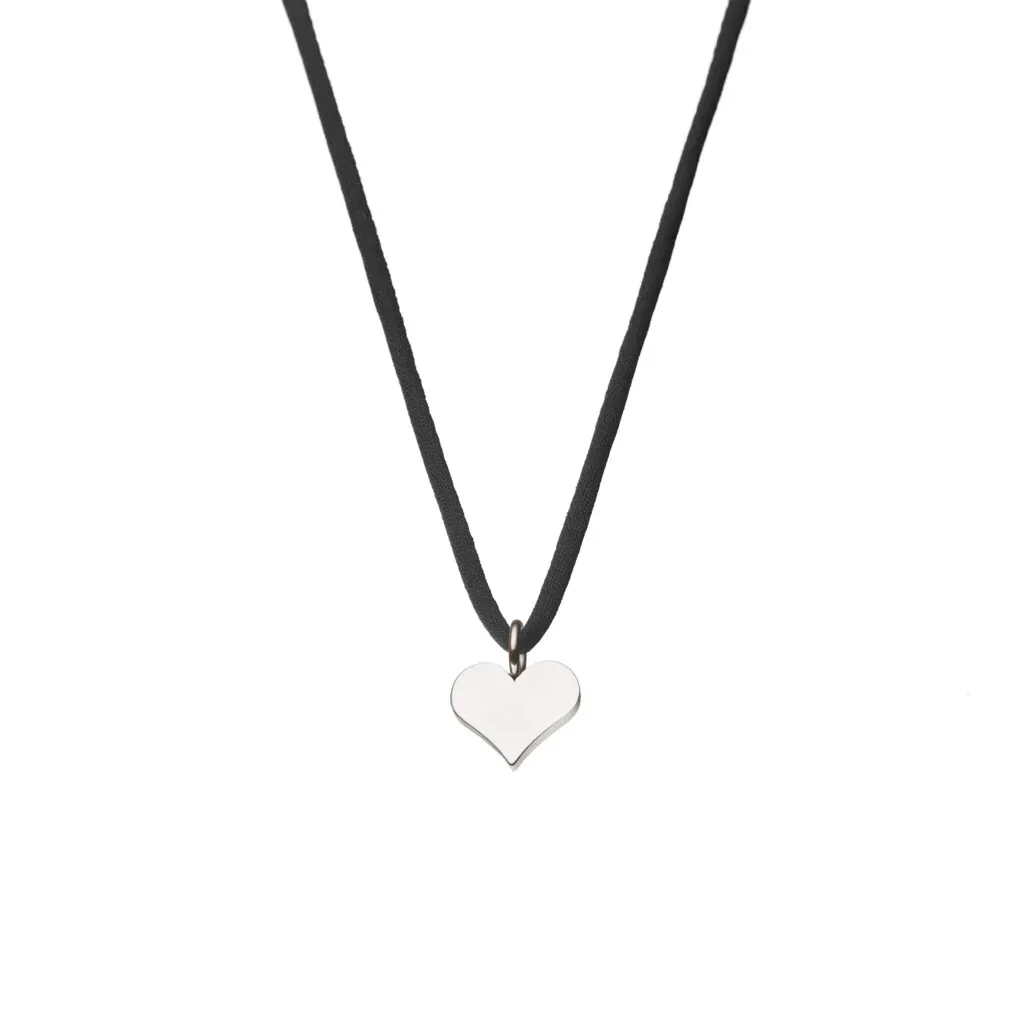 Flat Heart Pendant