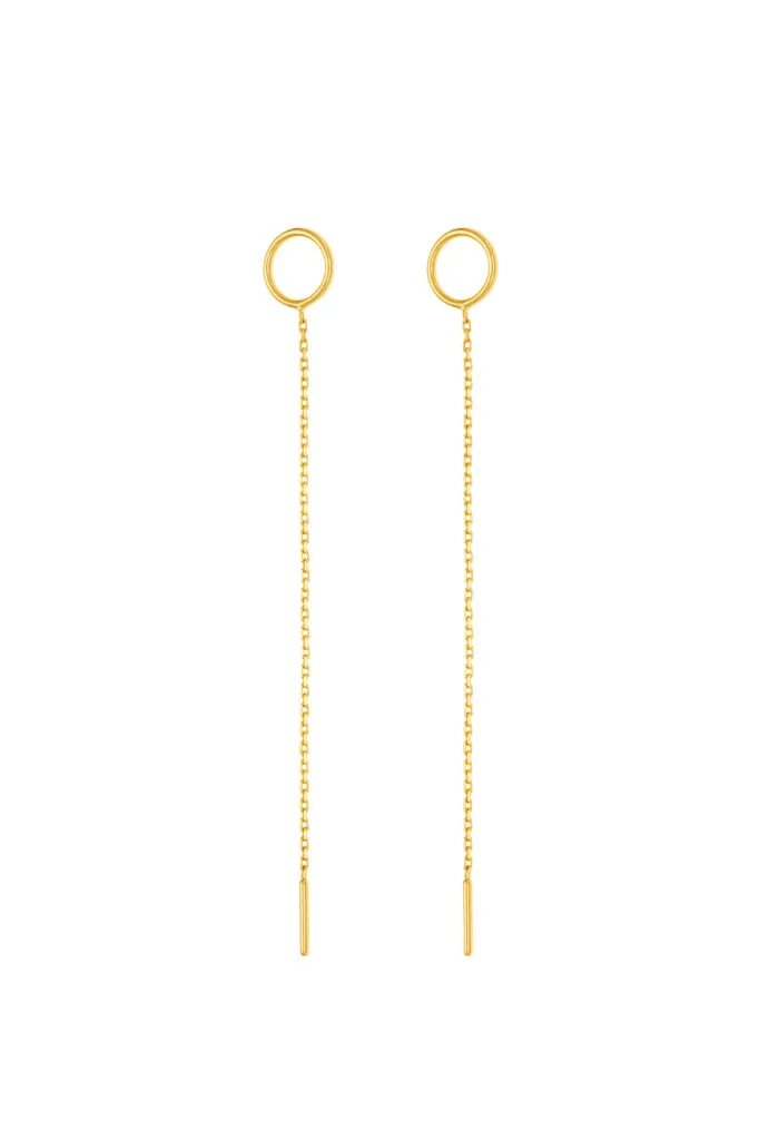 Chain Thread Earring