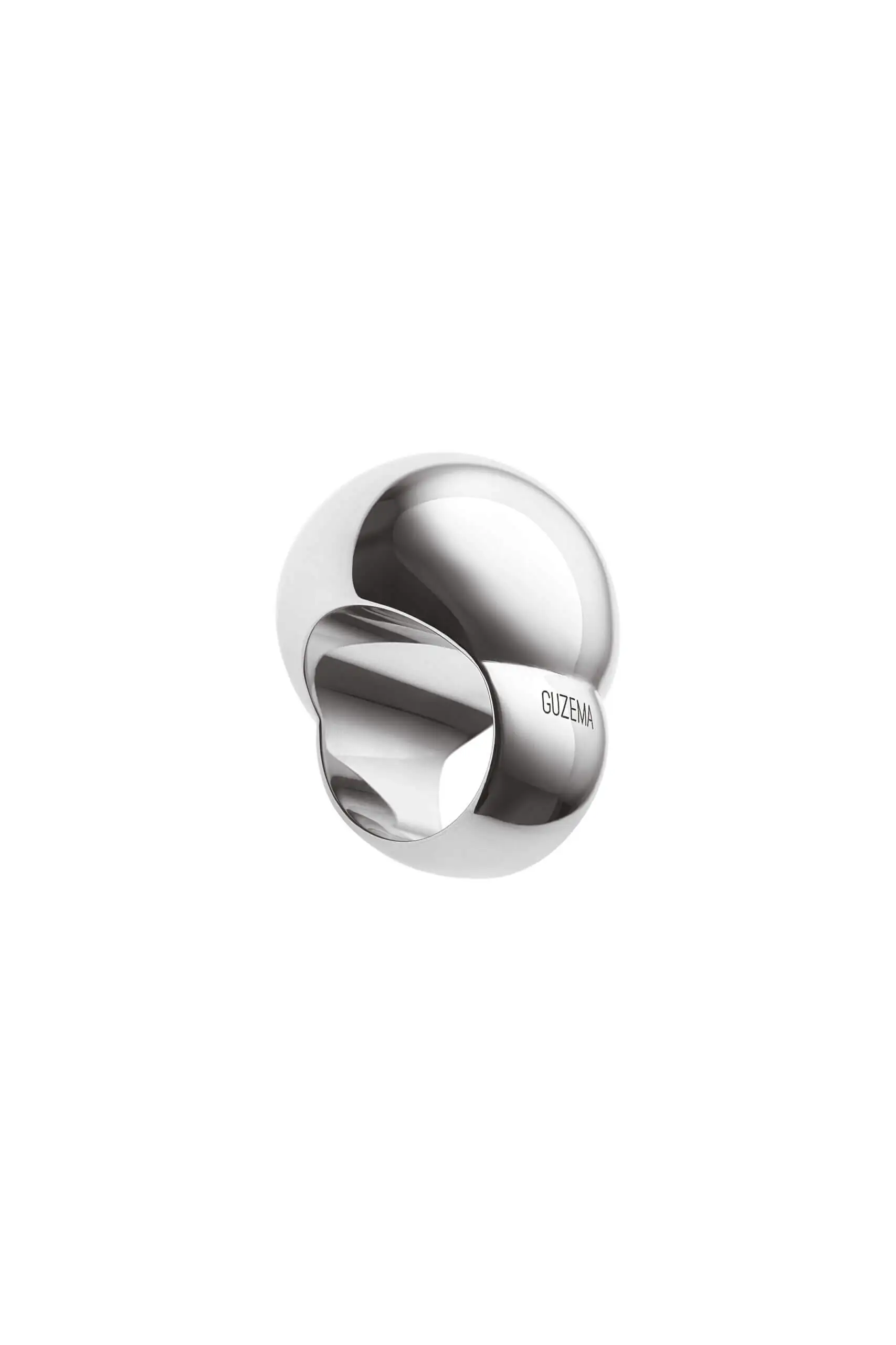 Rings Bold Sphere RIng, white gold with modern design available now