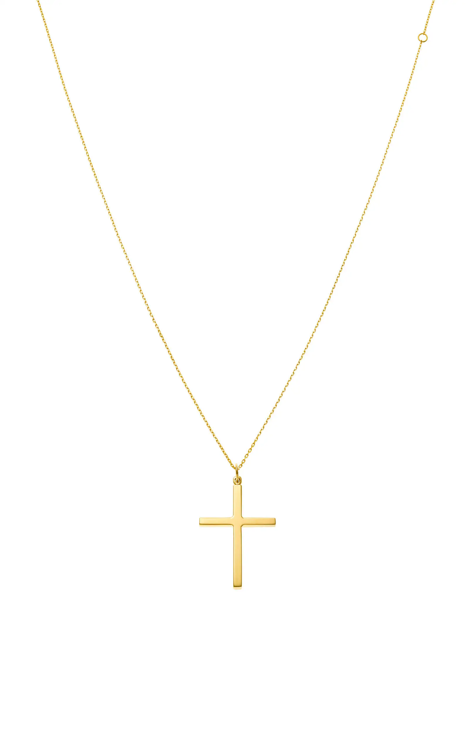 Necklaces Grand Cross, yellow gold with fast delivery from Guzema